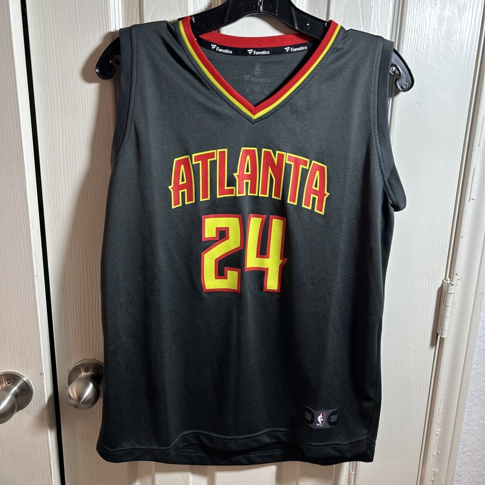 Kent‎ Bazemore Atlanta Hawks Fanatics Jersey Size Youth Size XL